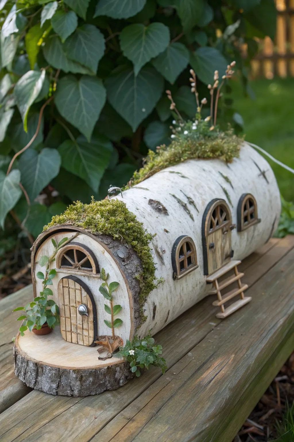 Handmade creative crafts using different materials