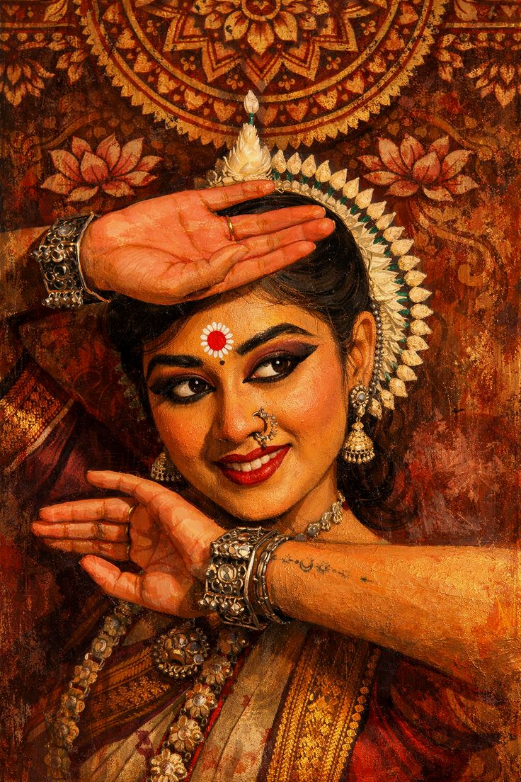 Colorful artwork created through artistic practice