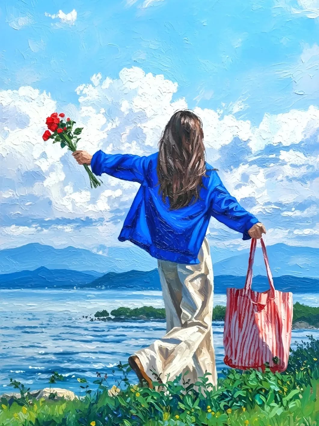 Paints, pencils, brushes, clay, and other art materials