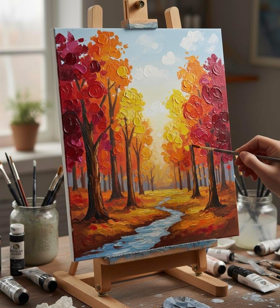 Artworks created by Rockwall Arts Academy students